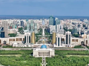 Районы Алматы, Астаны, Шымкента Города Казахстана